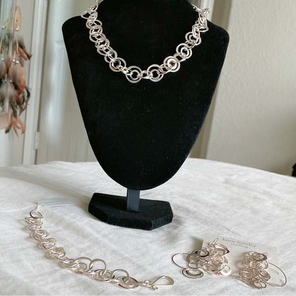 Kate Landry sterling silver jewelry set - Picture 1 of 8